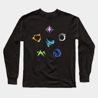 Six Primal Forces Long Sleeve T-Shirt